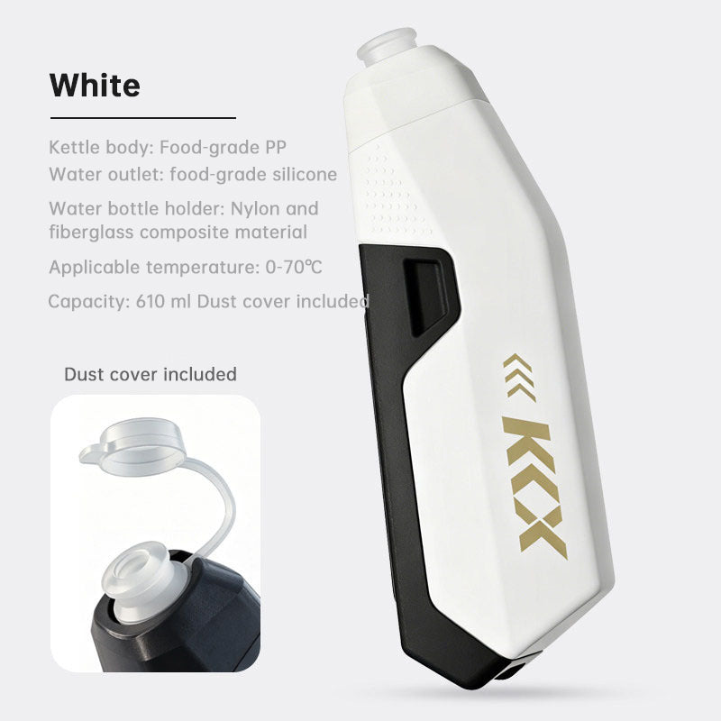 KKX Aero Bike Bottle Cage & 610ml Bottle Set | MTB & Road Bike