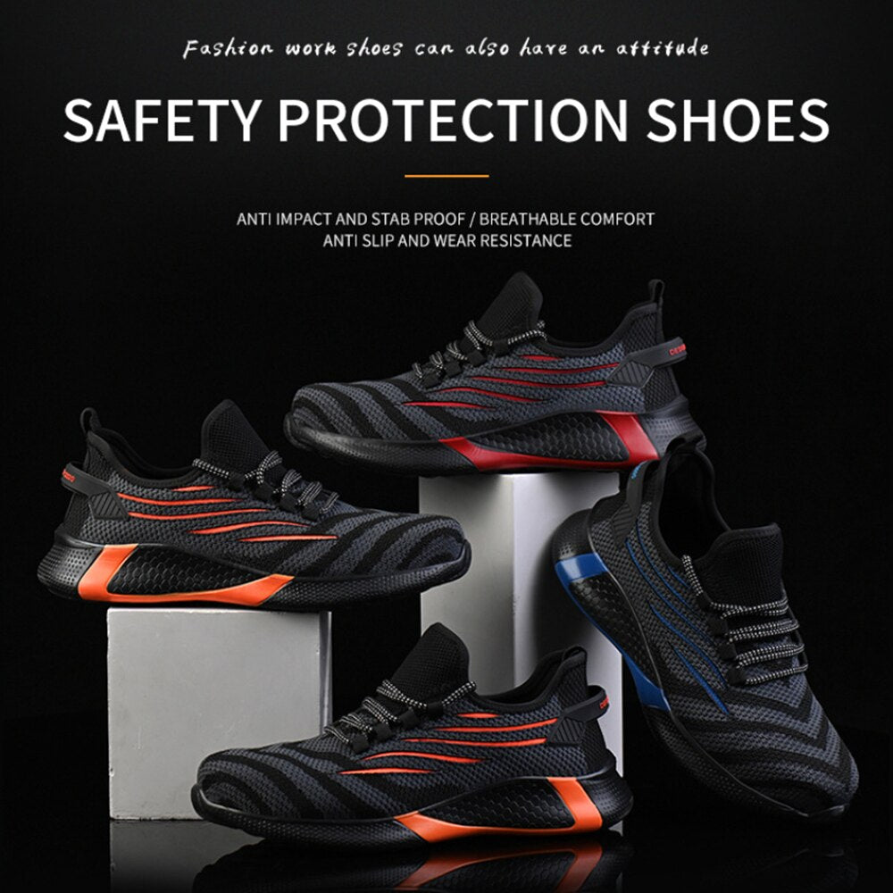 Unisex Steel Toe Safety Shoes - alternate view