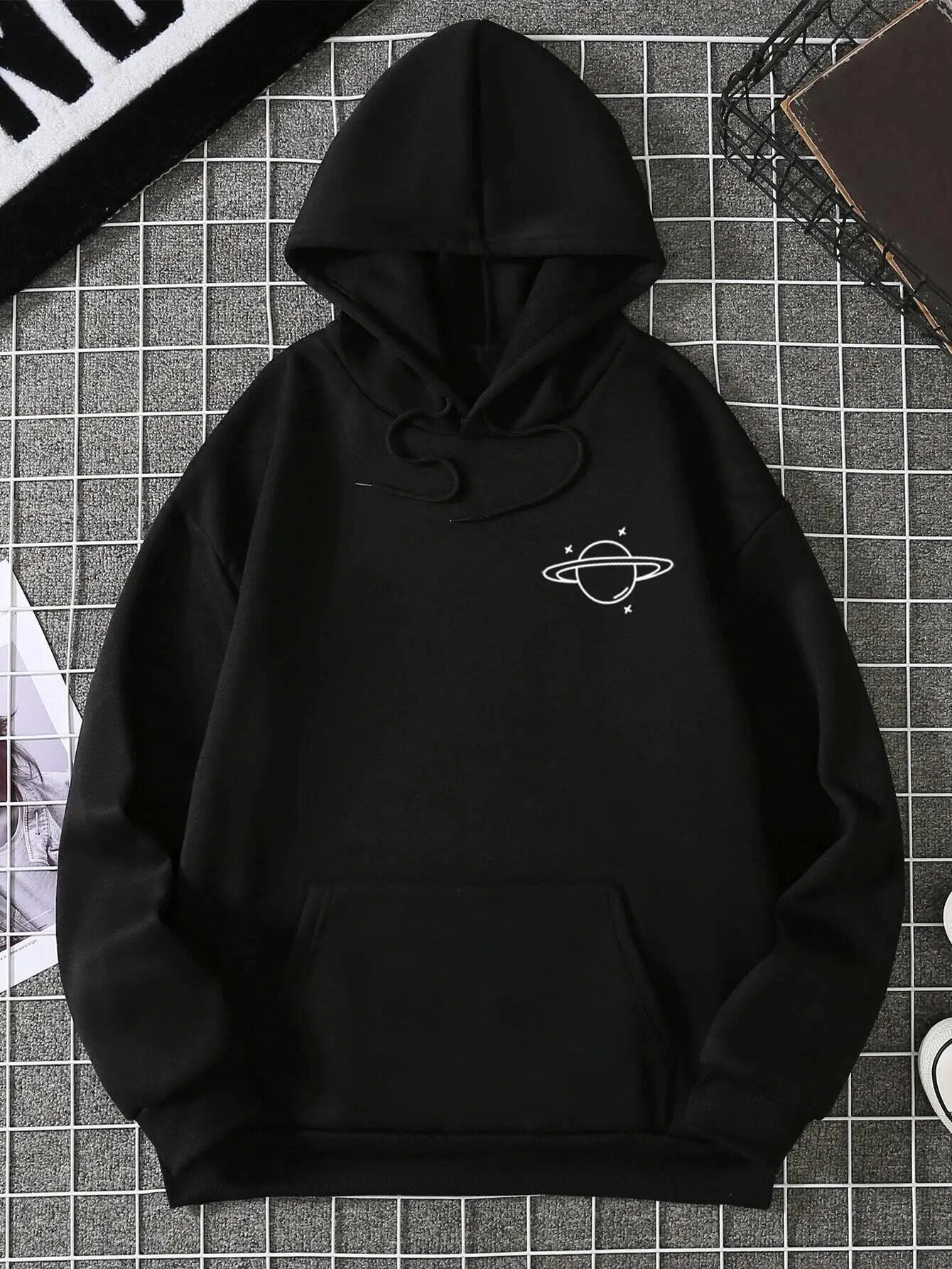 Planetary Orbit Graphic Hoodie