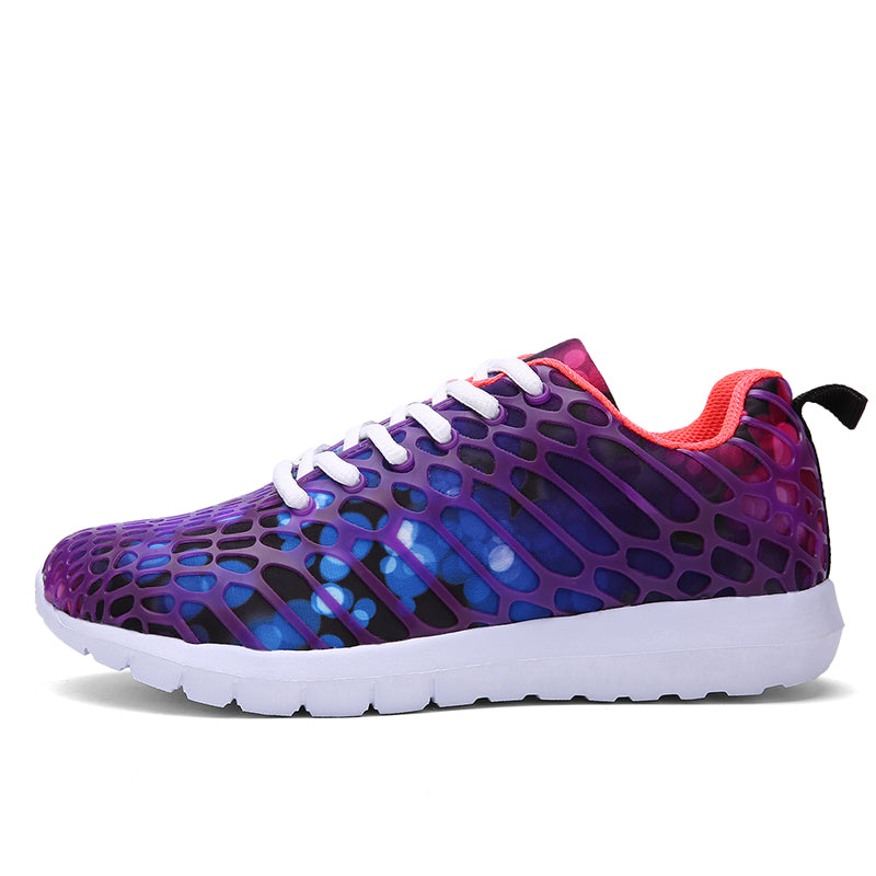 Camouflage Mesh Running Sneakers - alternate view