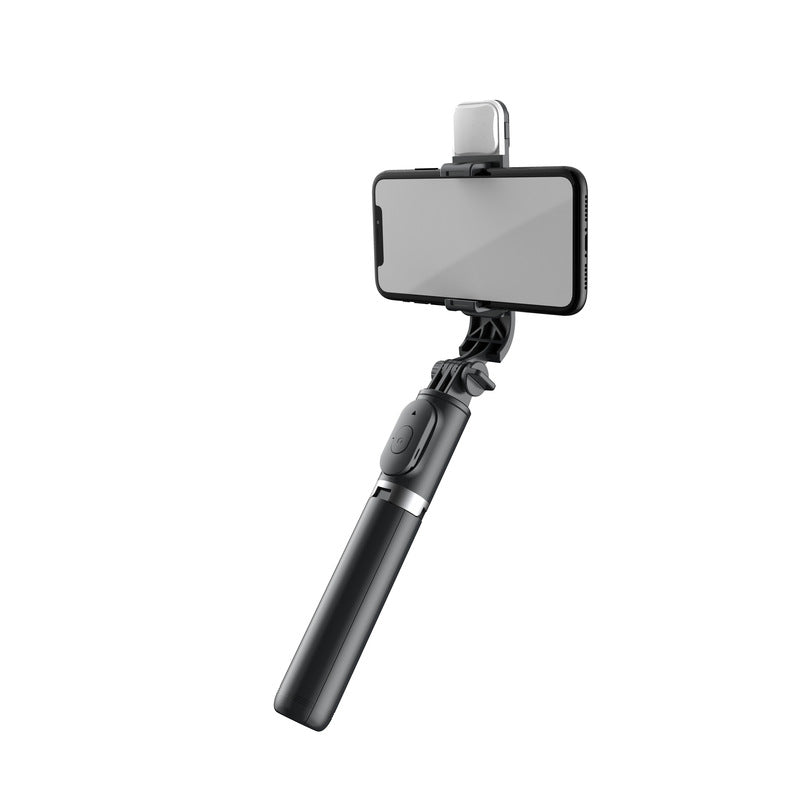 Bluetooth Selfie Stick Tripod with Fill Light - alternate view