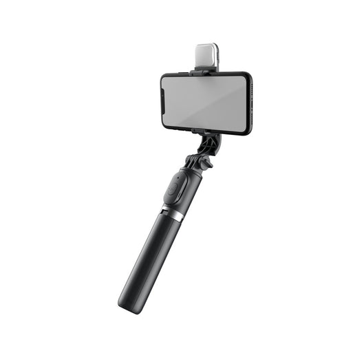 Bluetooth Selfie Stick Tripod with Fill Light - alternate view