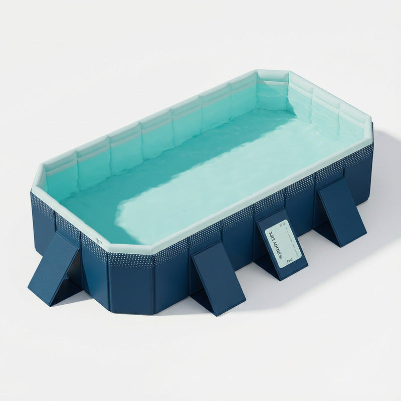 Foldable Rectangular Family Swimming Pool