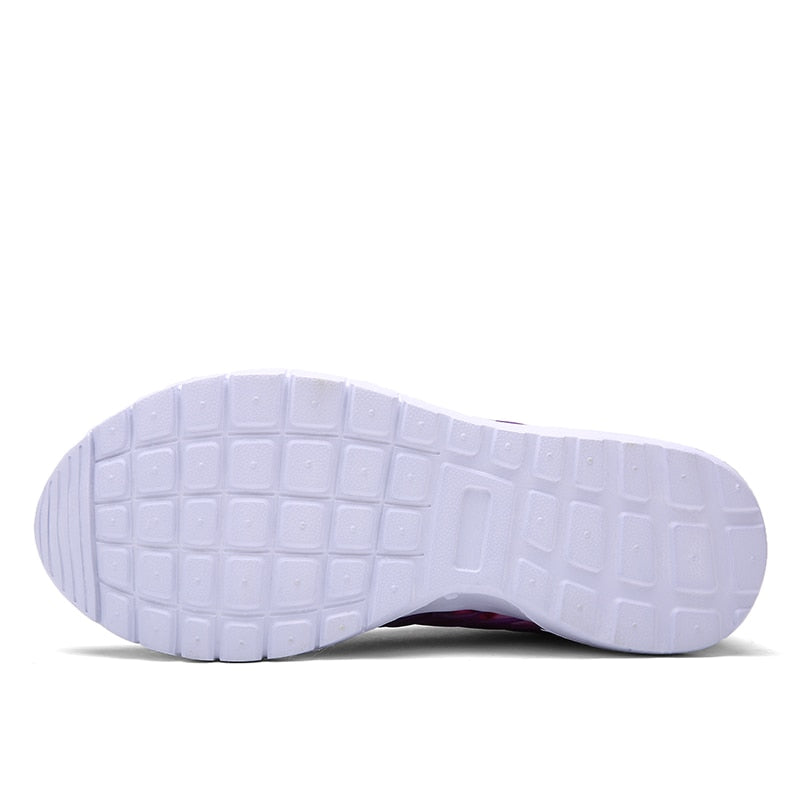 Camouflage Mesh Running Sneakers