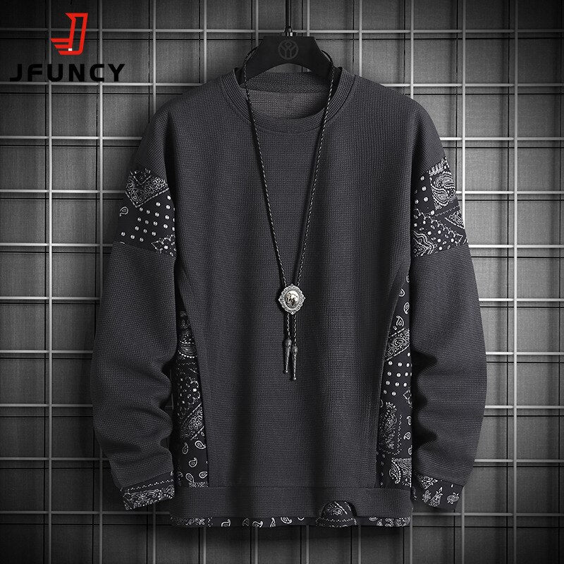 Men's Oversized Two-Piece Look Hoodie - alternate view