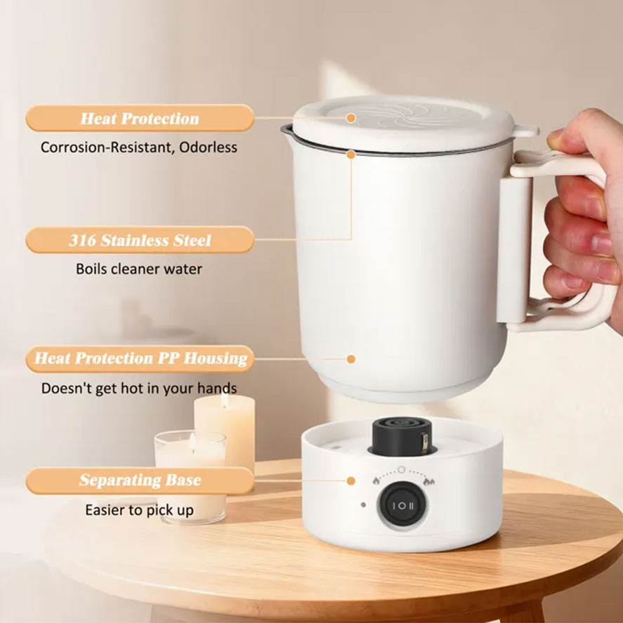 Electric Wax Melting & Pouring Pot, 800ml - alternate view