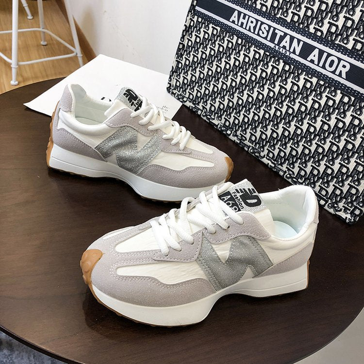 Thick-Soled Platform Casual Sneakers - alternate view
