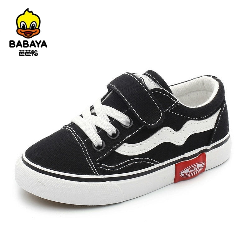 Kids' Breathable Canvas Sneakers