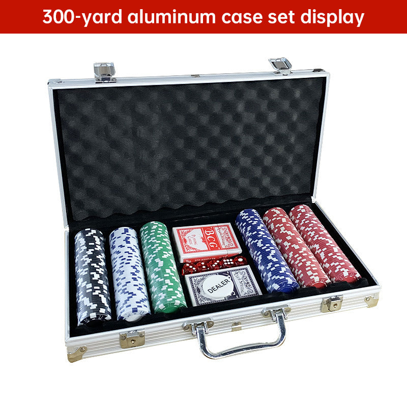 Poker Chip Set in Aluminum Briefcase