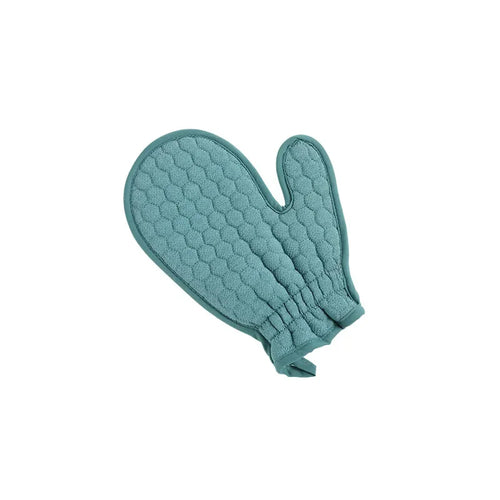4-Piece Bath Towel Set with Exfoliating Glove - alternate view