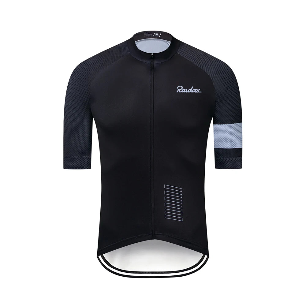 Men's Classic Black Cycling Jersey