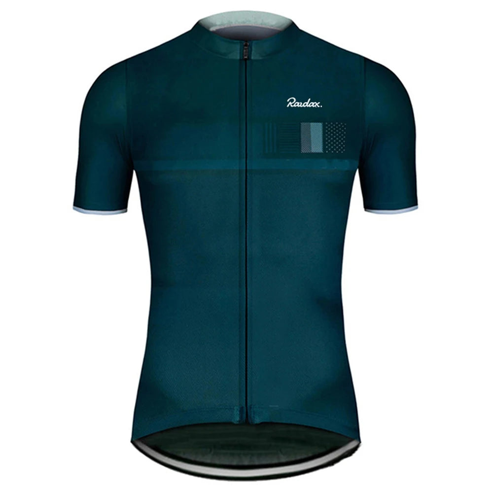 Men's Classic Black Cycling Jersey
