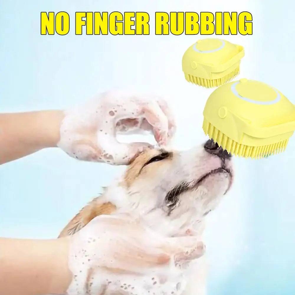 Silicone Bath Massage Brush - detail view