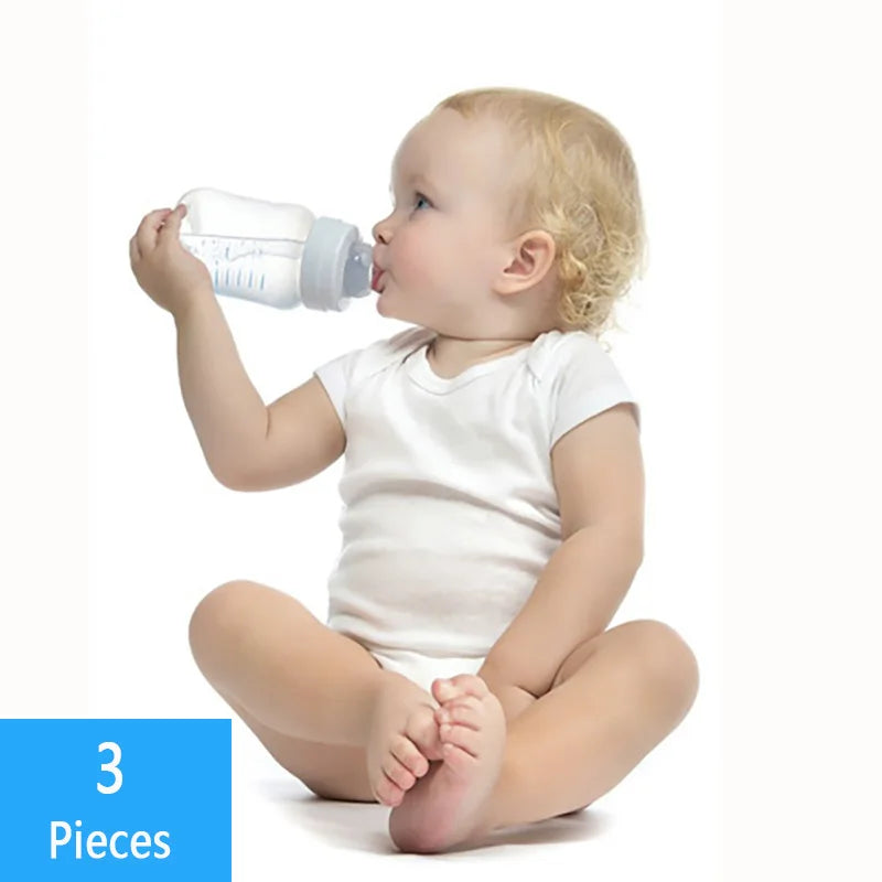 Newborn 3-Piece Cotton Bodysuit Set - detail view