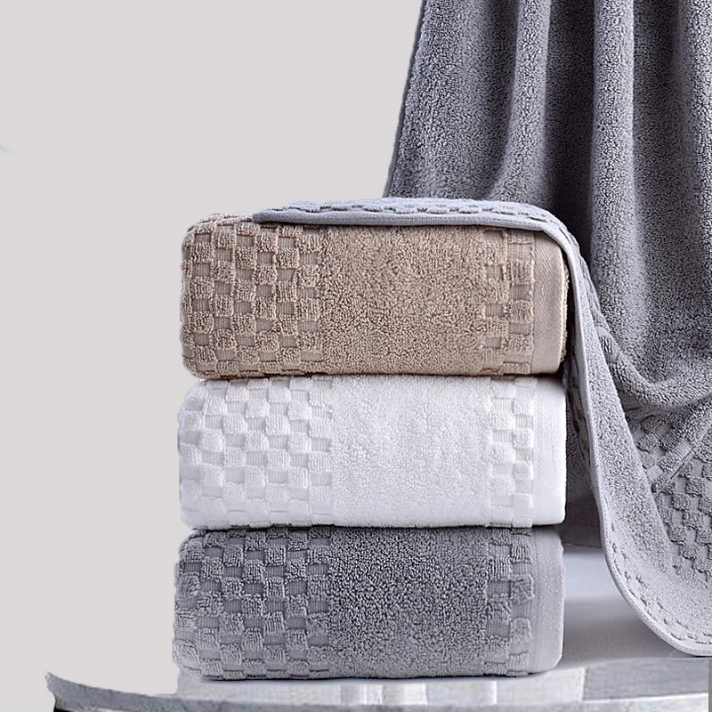 Bamboo Charcoal Coral Velvet Bath Towel