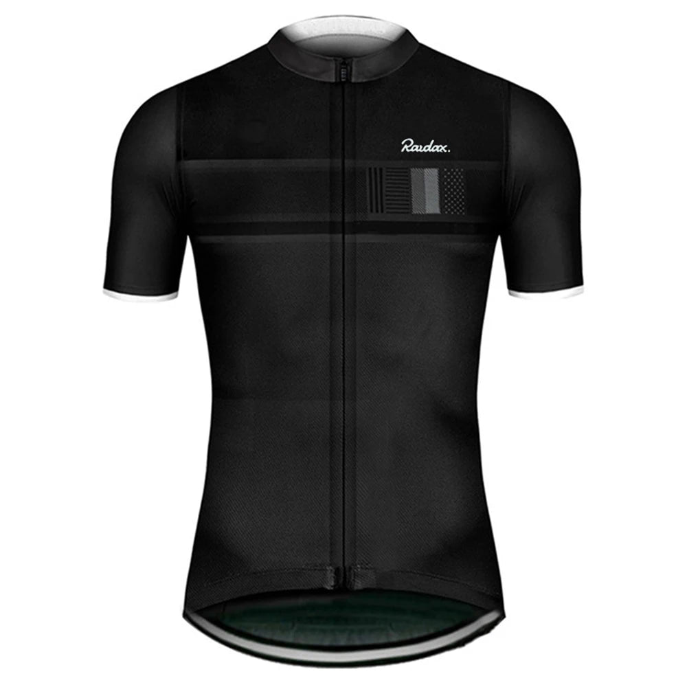 Men's Classic Black Cycling Jersey