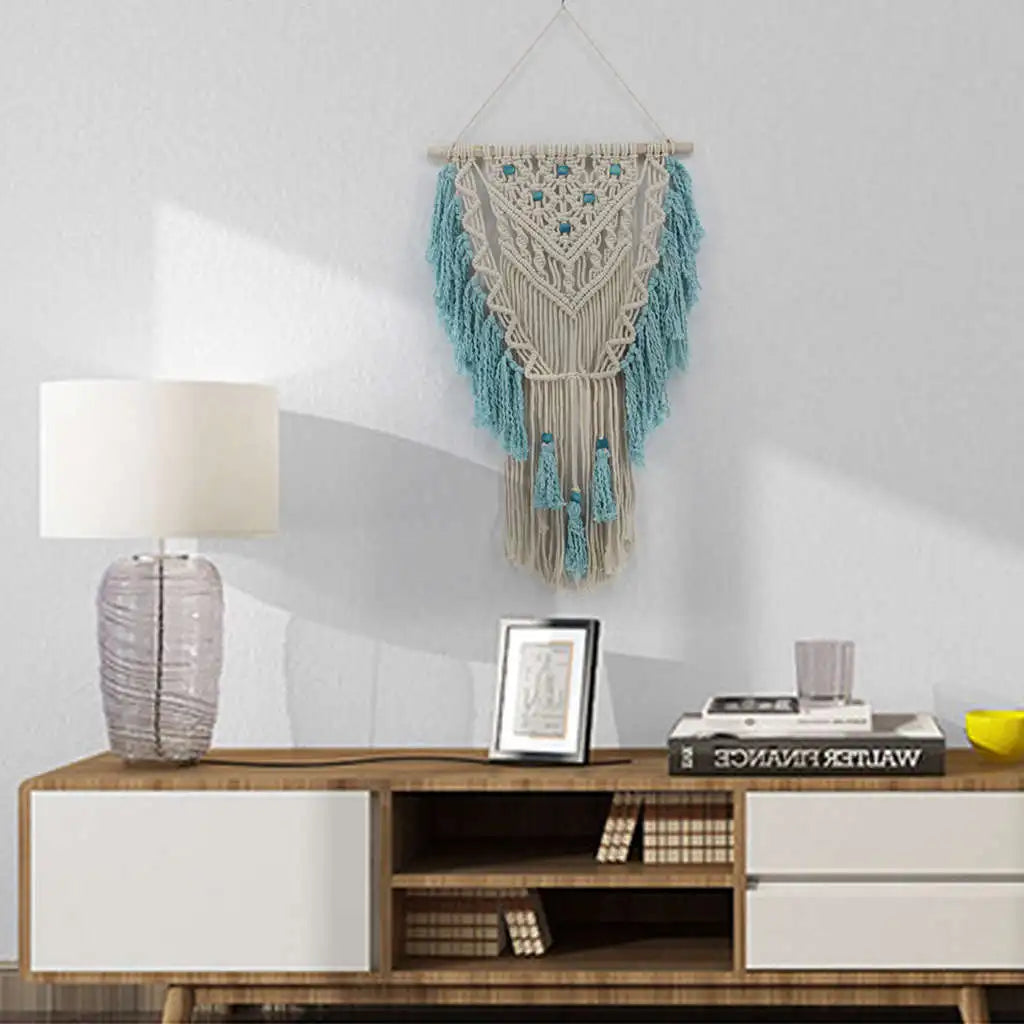 Bohemian Macrame Wall Hanging Tapestry