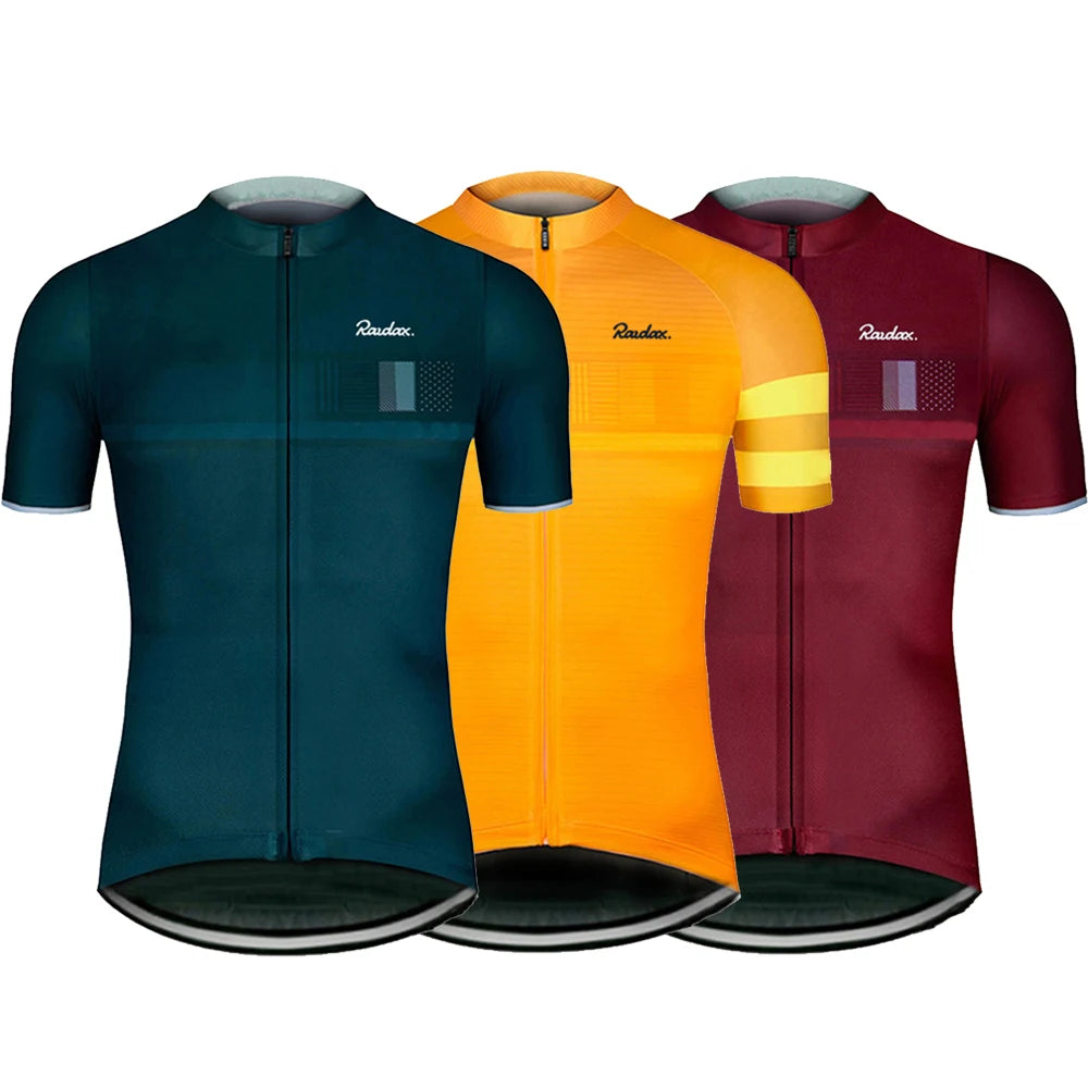 Men's Classic Black Cycling Jersey - alternate view