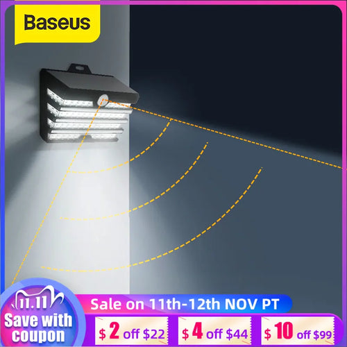 Baseus Solar Motion-Sensor Garden Lamp