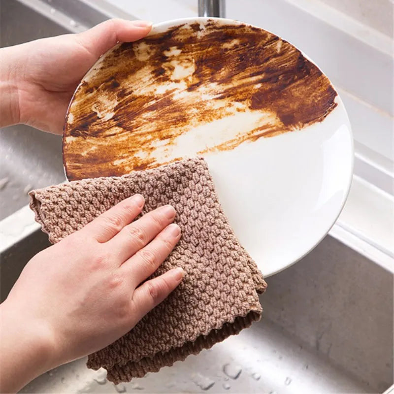 Microfiber Kitchen Cleaning Towels