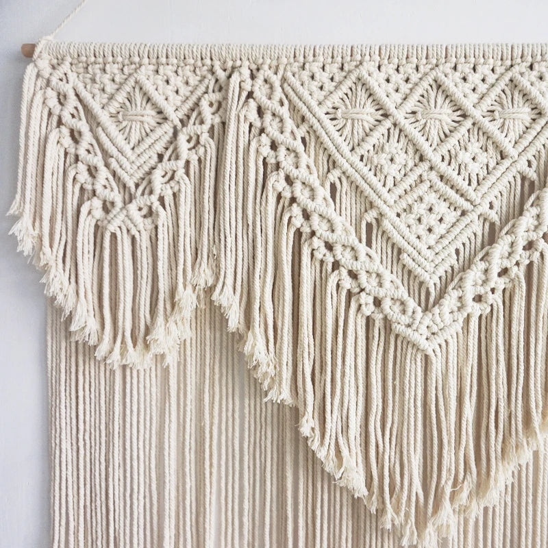 Large Bohemian Macrame Tapestry