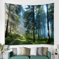 Natural Forest Print Wall Tapestry