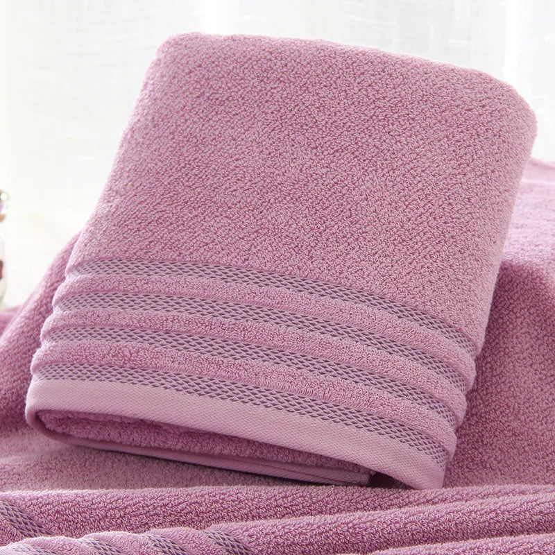 Striped Cotton 3-Piece Towel Set
