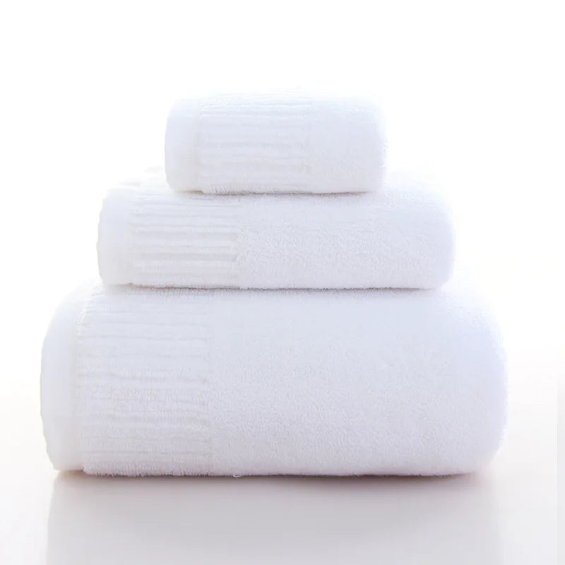 Cotton Bath Towel Set (10 Colors)