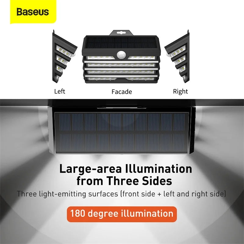 Baseus Solar Motion-Sensor Garden Lamp