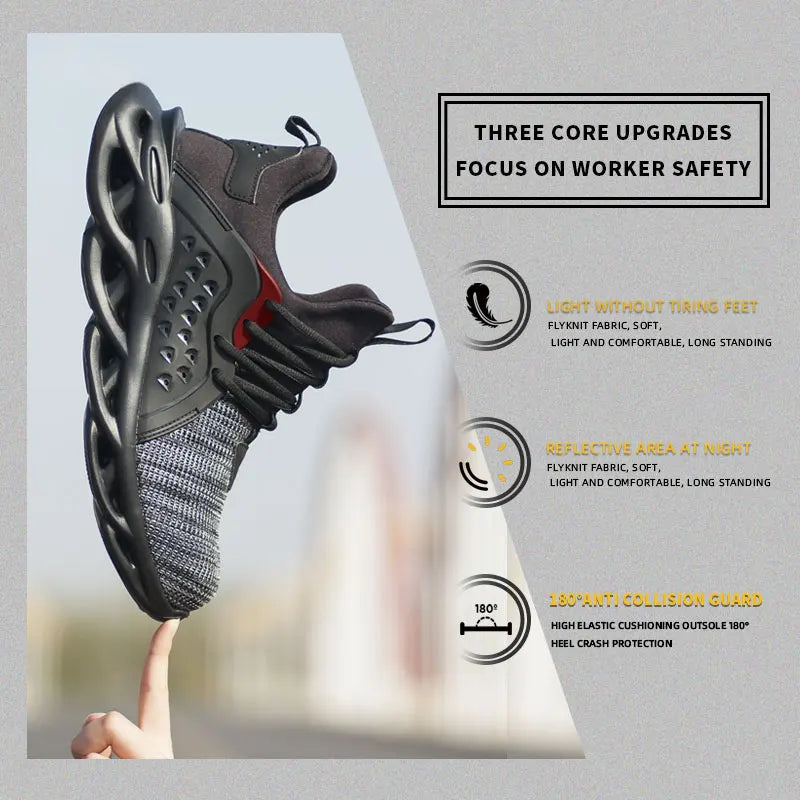 Steel Toe Cap Safety Work Shoes