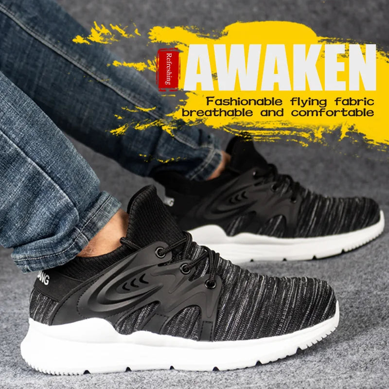Breathable Steel Toe Work Sneakers
