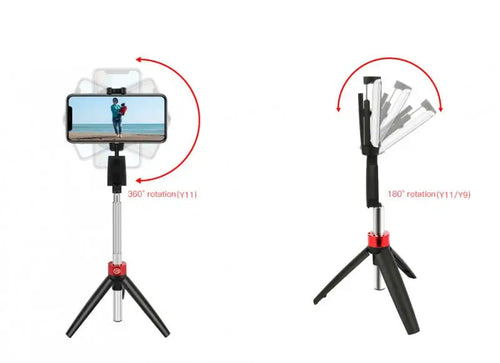 3-in-1 Bluetooth Selfie Stick Tripod - alternate view