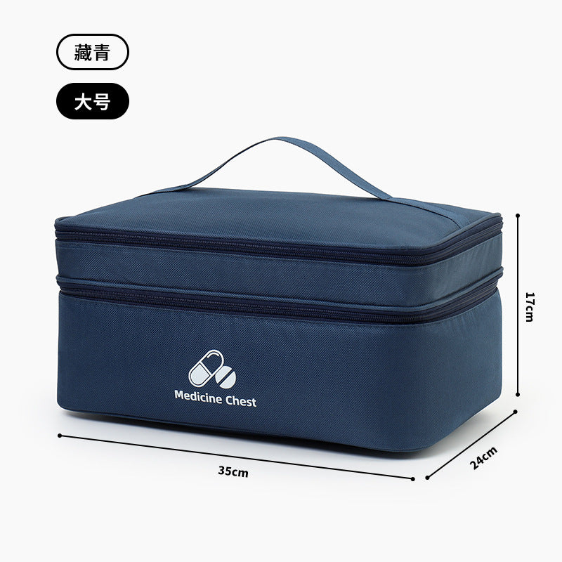 Double-Layer Outdoor First Aid Kit