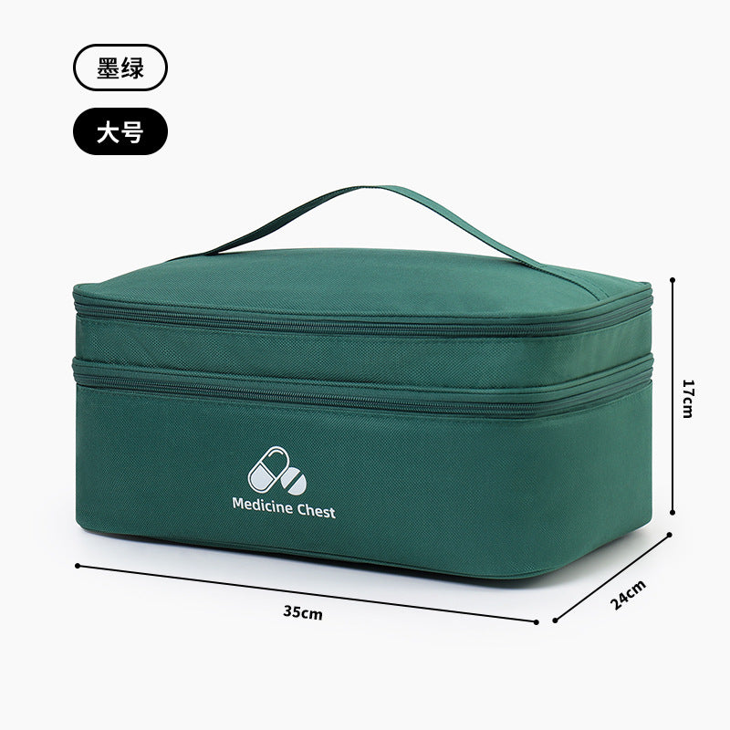 Double-Layer Outdoor First Aid Kit