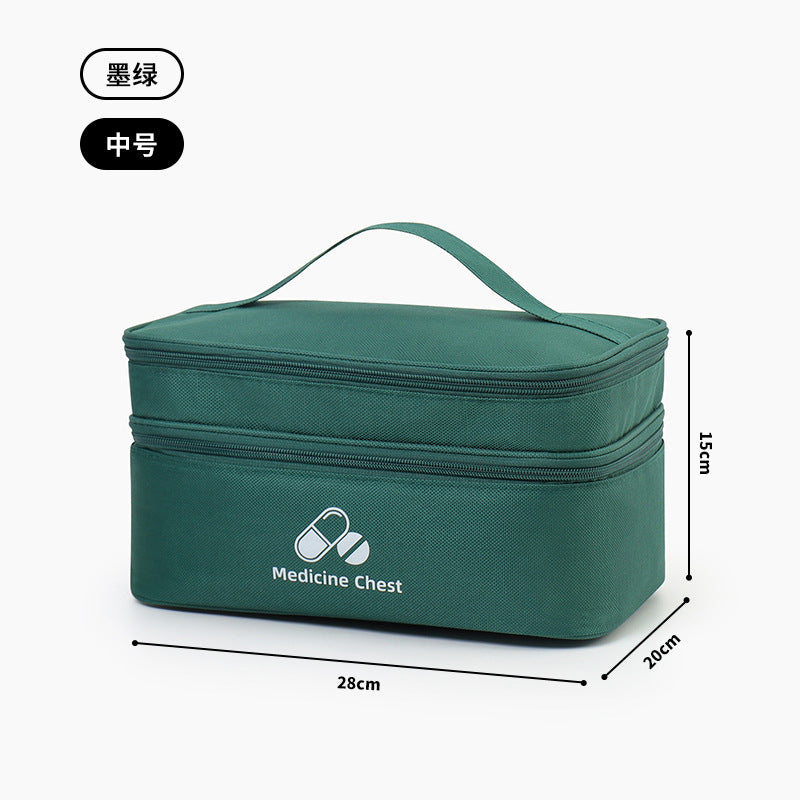 Double-Layer Outdoor First Aid Kit