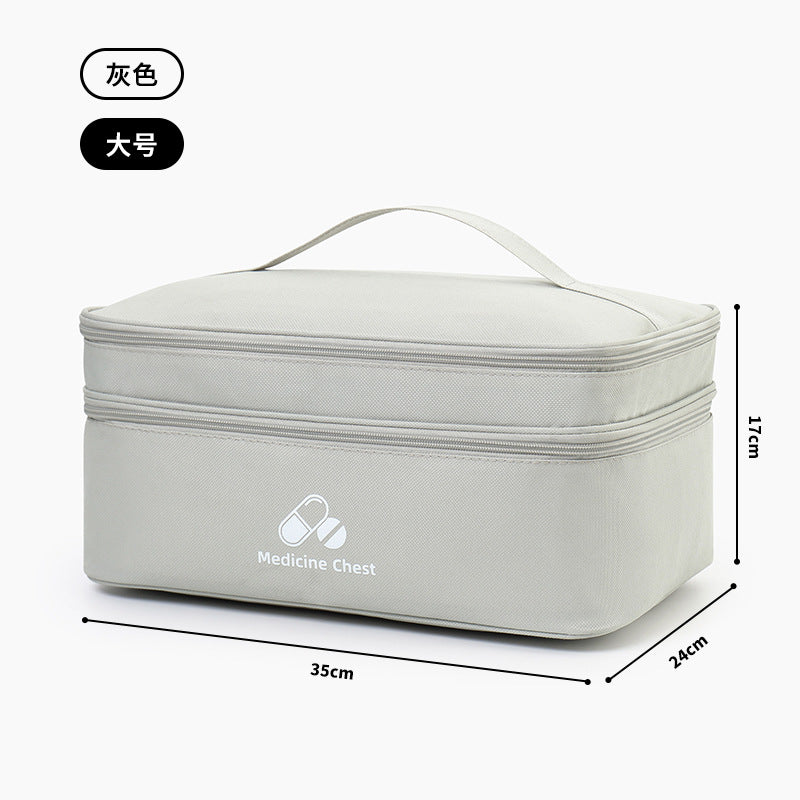 Double-Layer Outdoor First Aid Kit