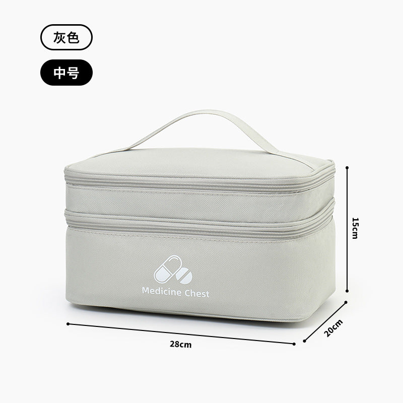 Double-Layer Outdoor First Aid Kit