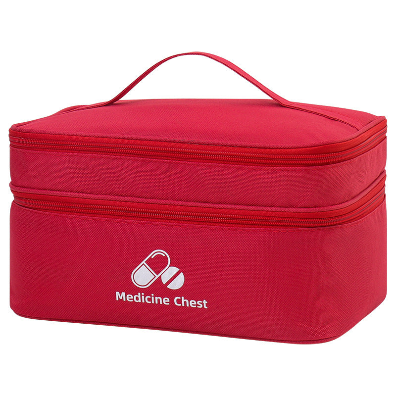 Double-Layer Outdoor First Aid Kit