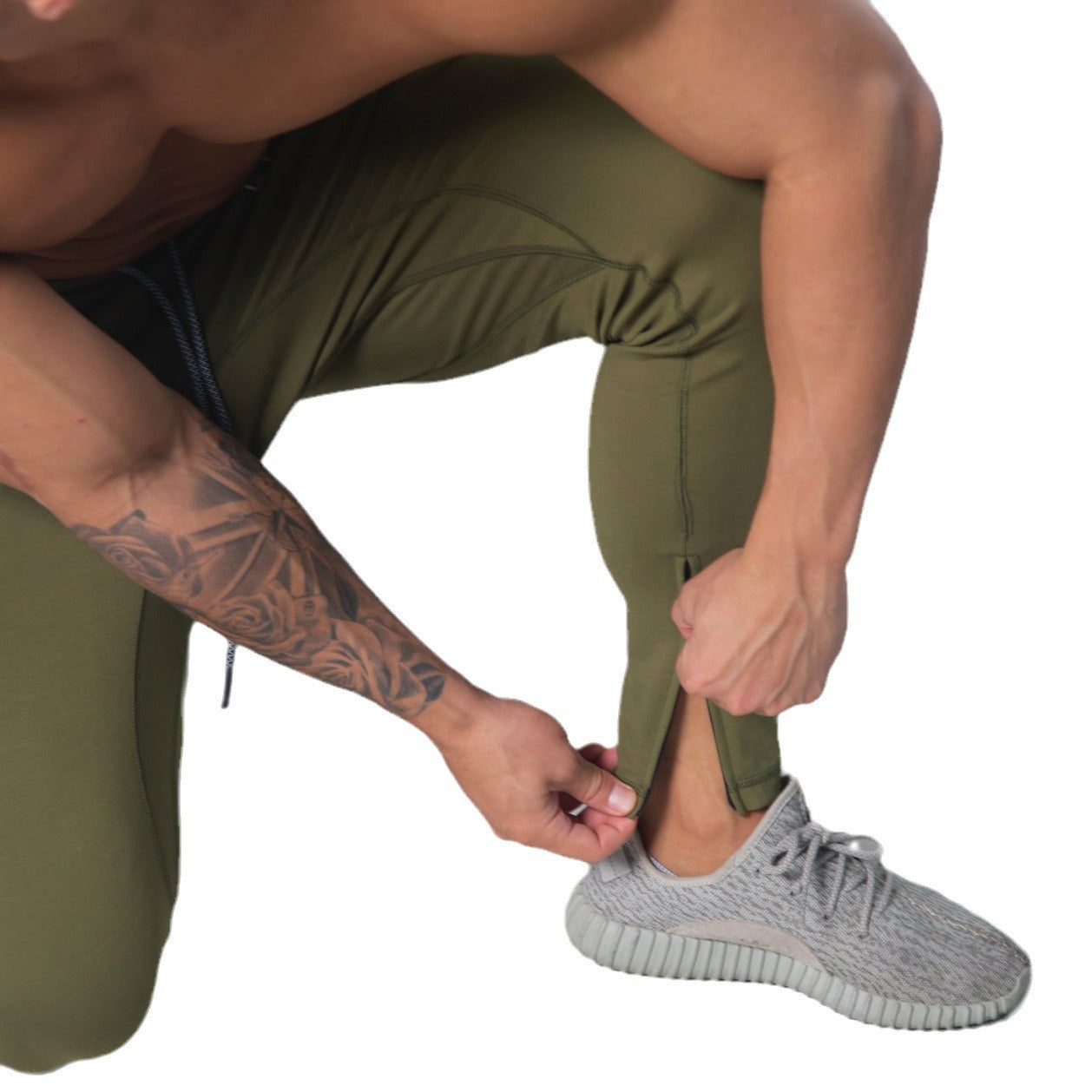Men's Casual Cotton Fitness Pants