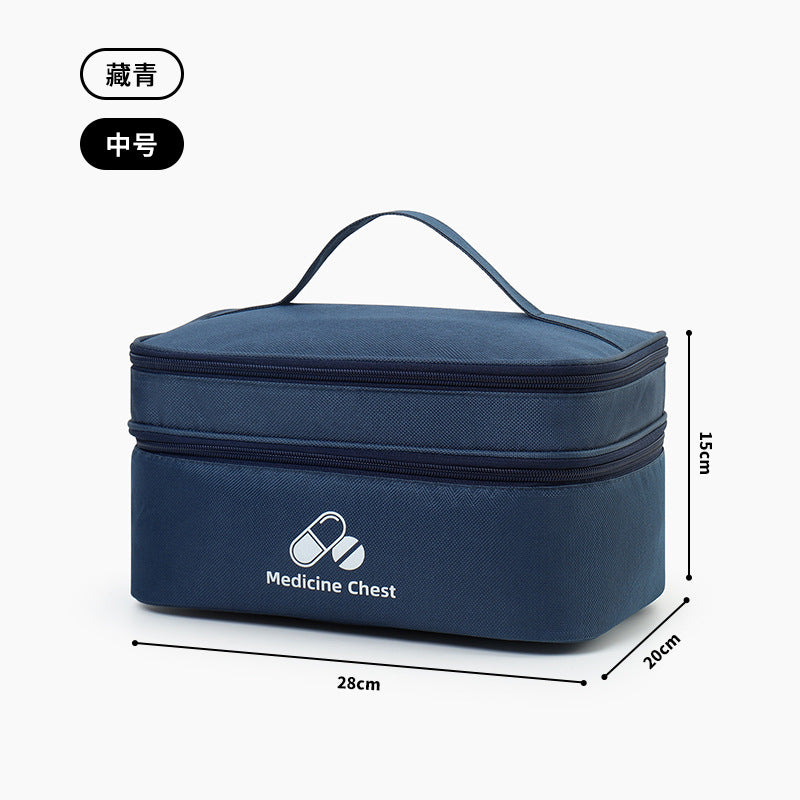 Double-Layer Outdoor First Aid Kit