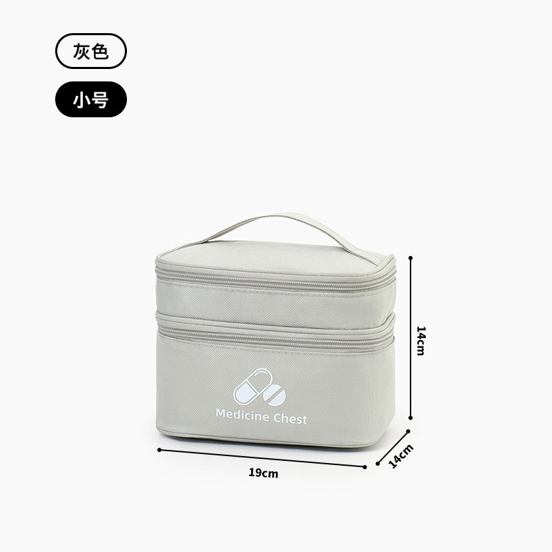 Double-Layer Outdoor First Aid Kit