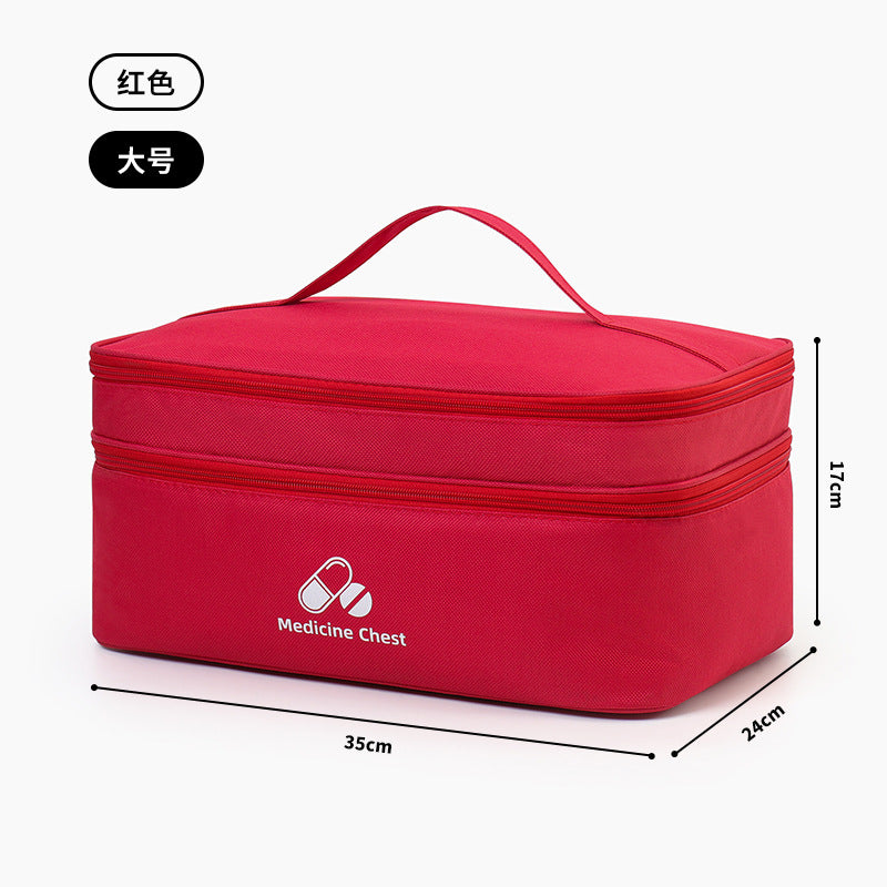 Double-Layer Outdoor First Aid Kit