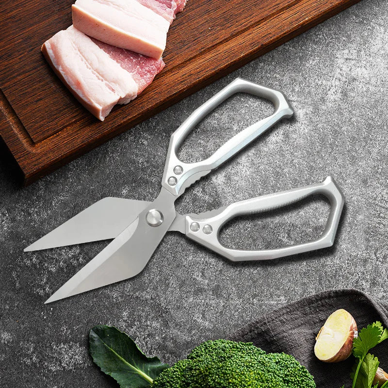 Kitchen Scissors Stainless Steel Cooking Accessories Multi Function Tool Food Scissor For Chicken Vegetables Barbecue Meat Fish