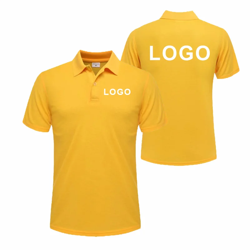 Custom Logo Breathable Polo Shirt