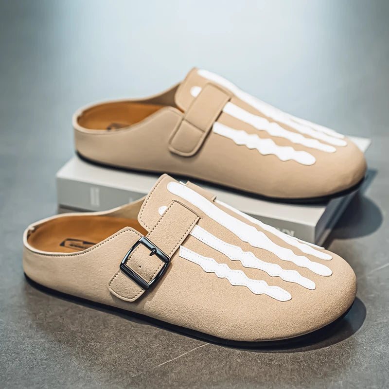 Men's Casual Half Slippers