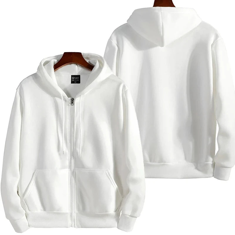 Men's Zip-Up Hoodie - detail view