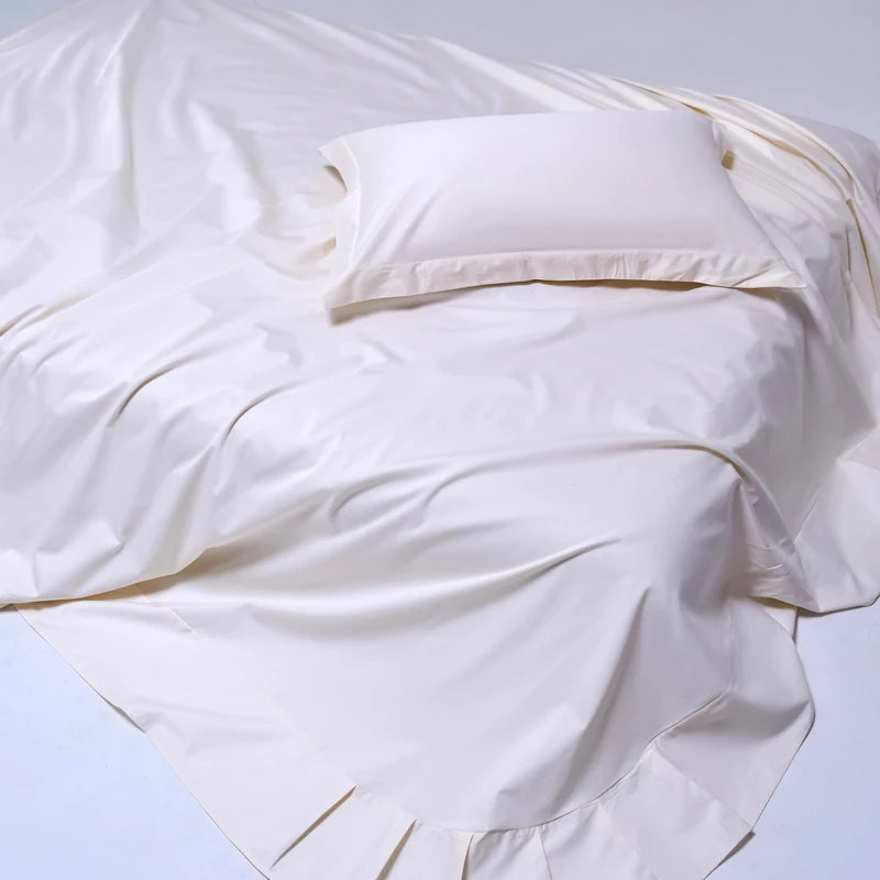 1000TC Egyptian Cotton Bed Sheet Set – Fitted, Flat & Pillowcases, Luxury Bedding