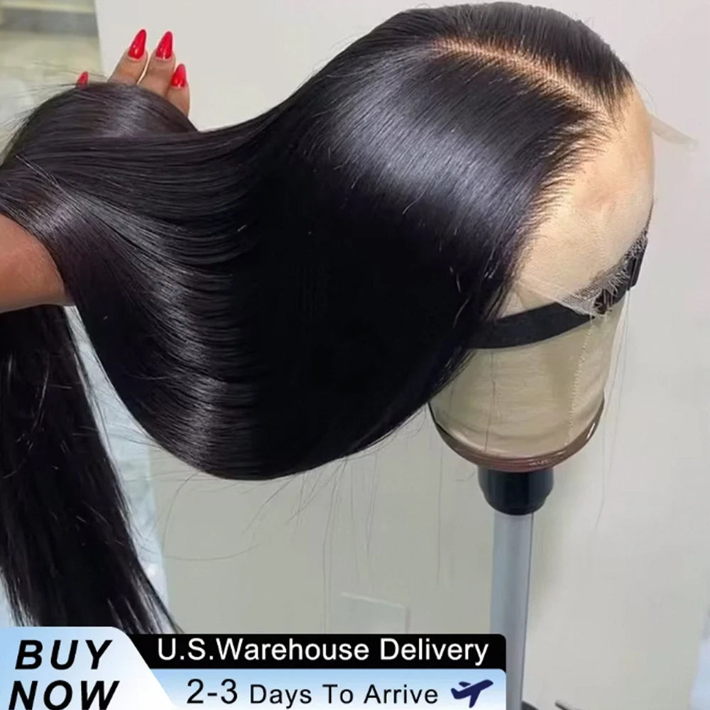 Glueless Put-On-and-Go Wig – Brazilian Human Hair, 4x4/5x5/6x6/13x4/13x6 Options, up to 40"