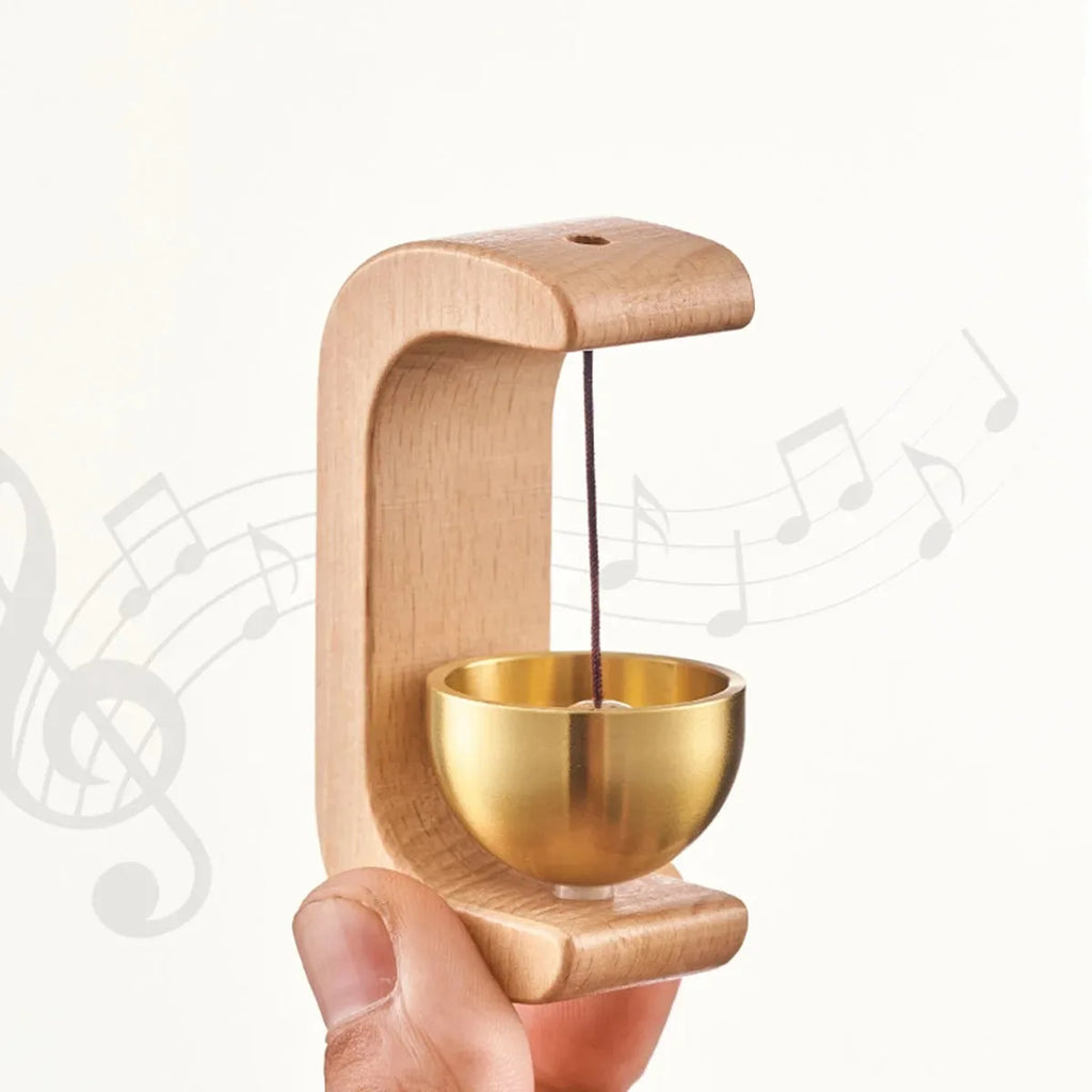 Wooden Wind Chime Wireless Doorbell - alternate view