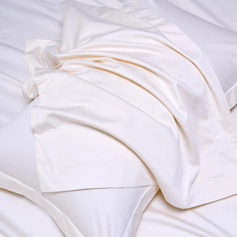 1000TC Egyptian Cotton Bed Sheet Set – Fitted, Flat & Pillowcases, Luxury Bedding